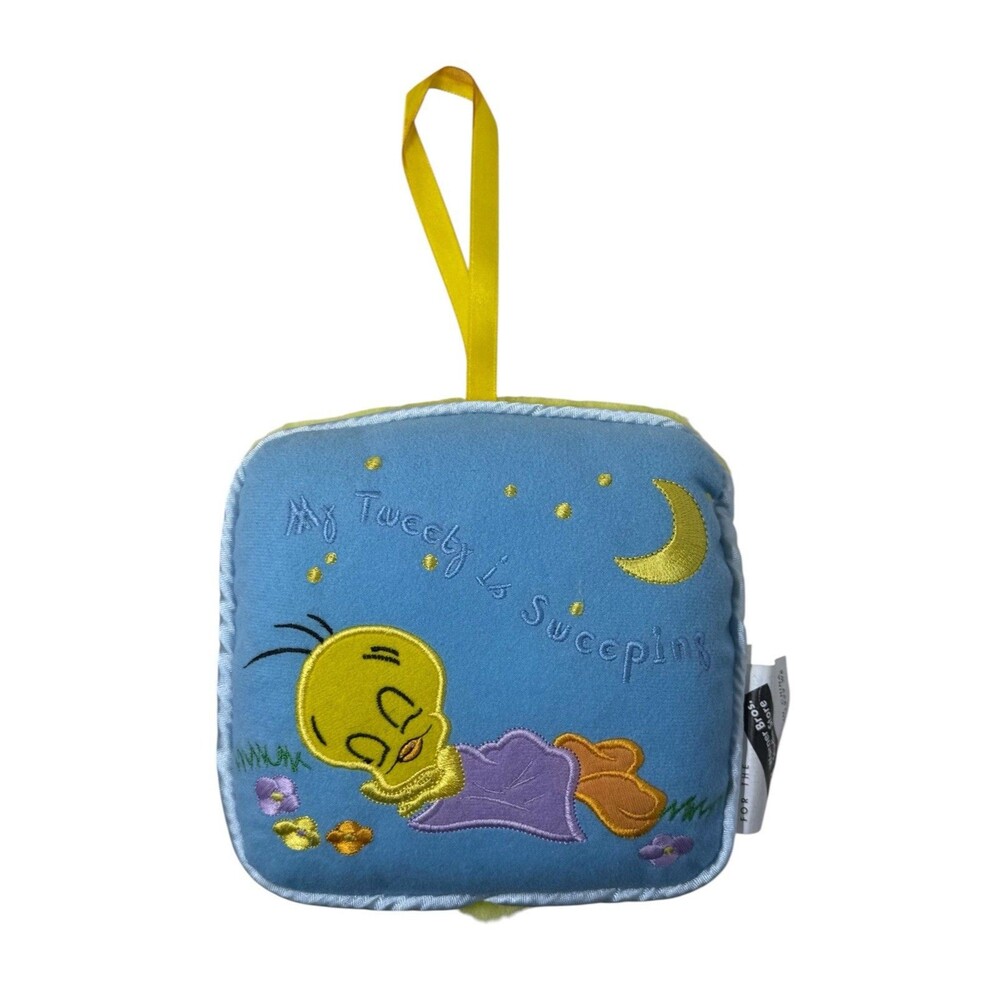 Warner Bros My Tweety is Sweeping Decorative Pillow Hanging 7x7 in.